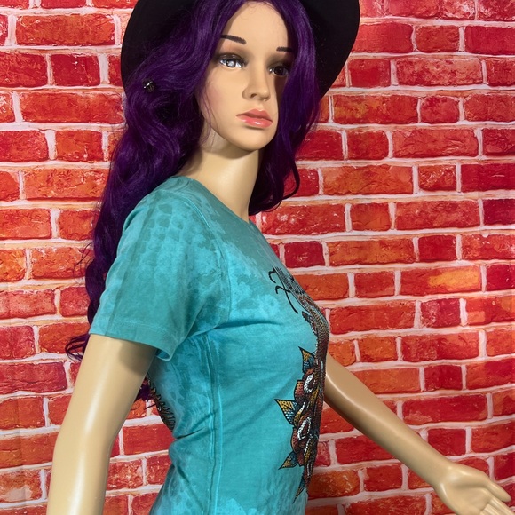 Affliction Women’s T-Shirt - Picture 13 of 14